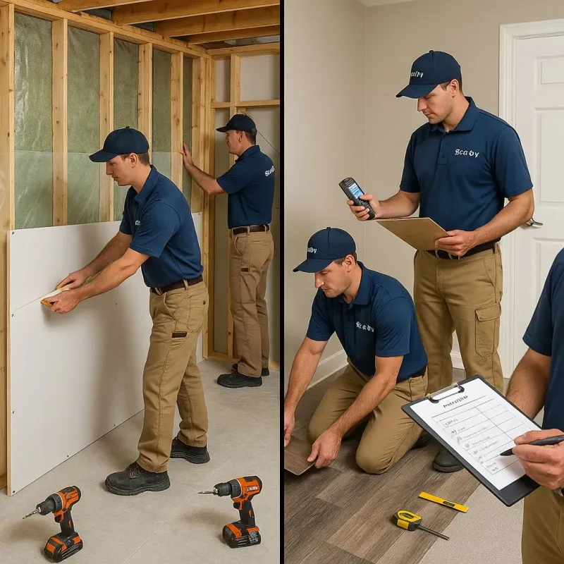 Repairs and Reconstruction process in Robinson, TX