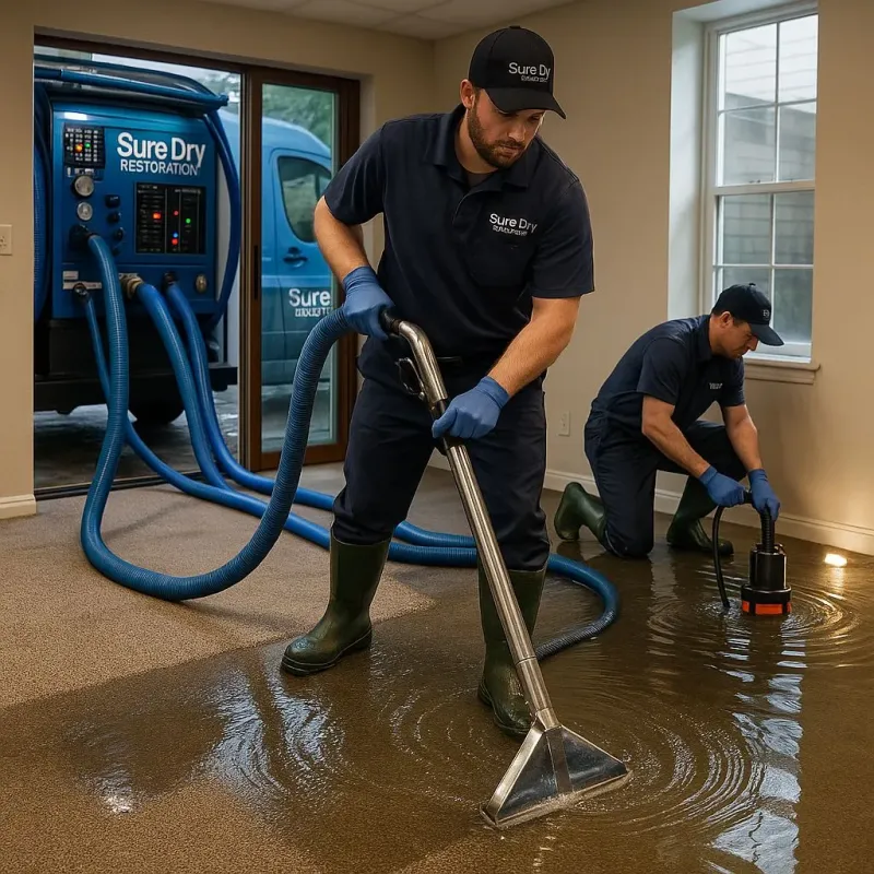 Water Extraction and Removal process in Robinson, TX